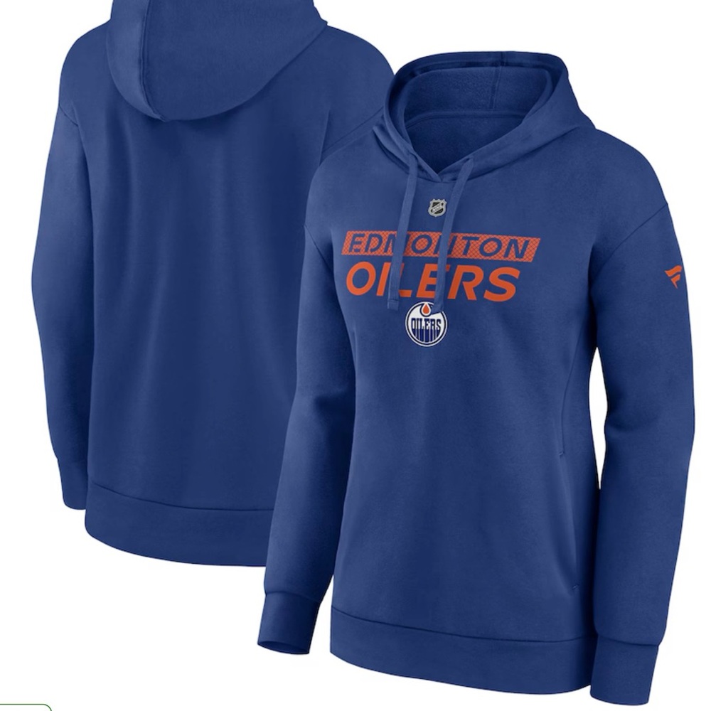 NWT Edmonton Oilers Fanatics Authentic Pro Hoodie Size XL